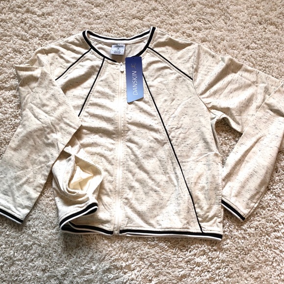 Danskin Cropped Bomber Jacket - Picture 5 of 7